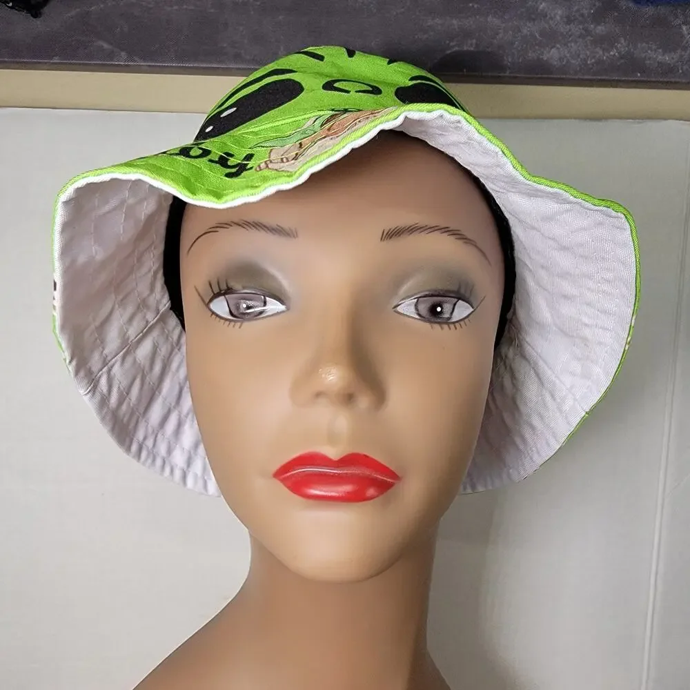 Star Wars Green Baby Yoda Adult Bucket Hat w/ Ears - NWOT